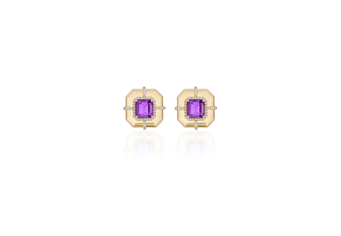 Medallion Stud Earrings
