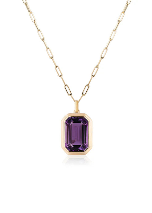 Emerald Cut Pendant