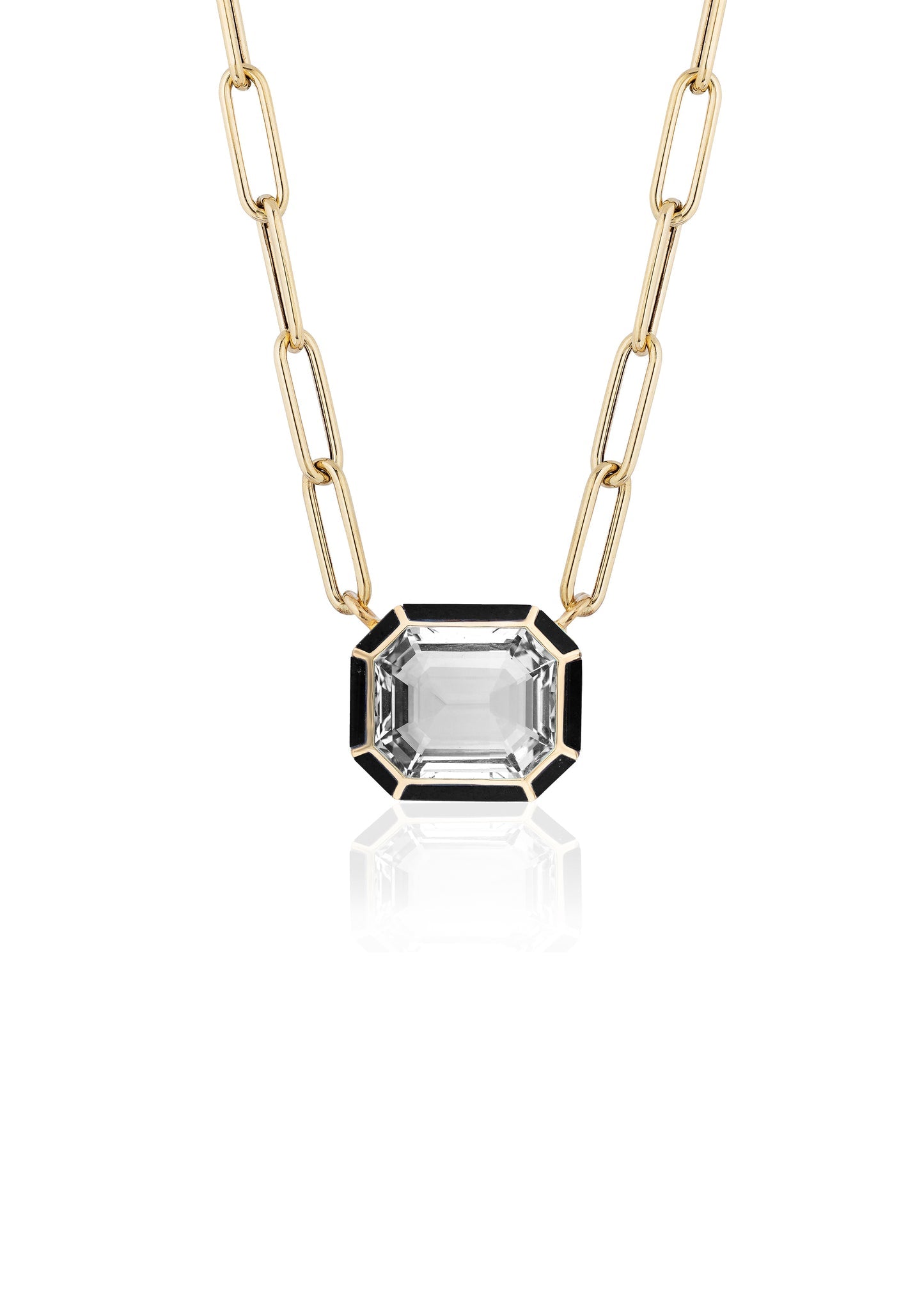 Emerald Cut Pendant