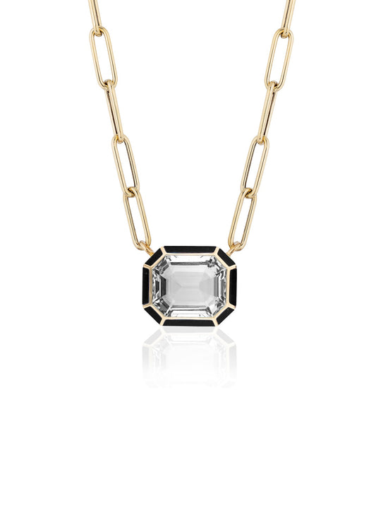 Emerald Cut Pendant