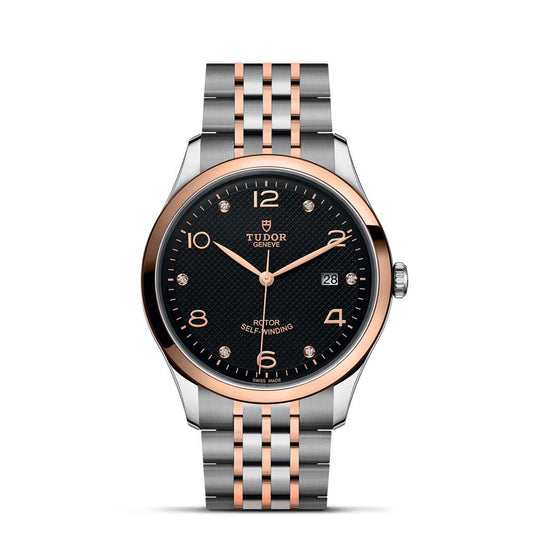 1926 41MM STEEL AND ROSE GOLD