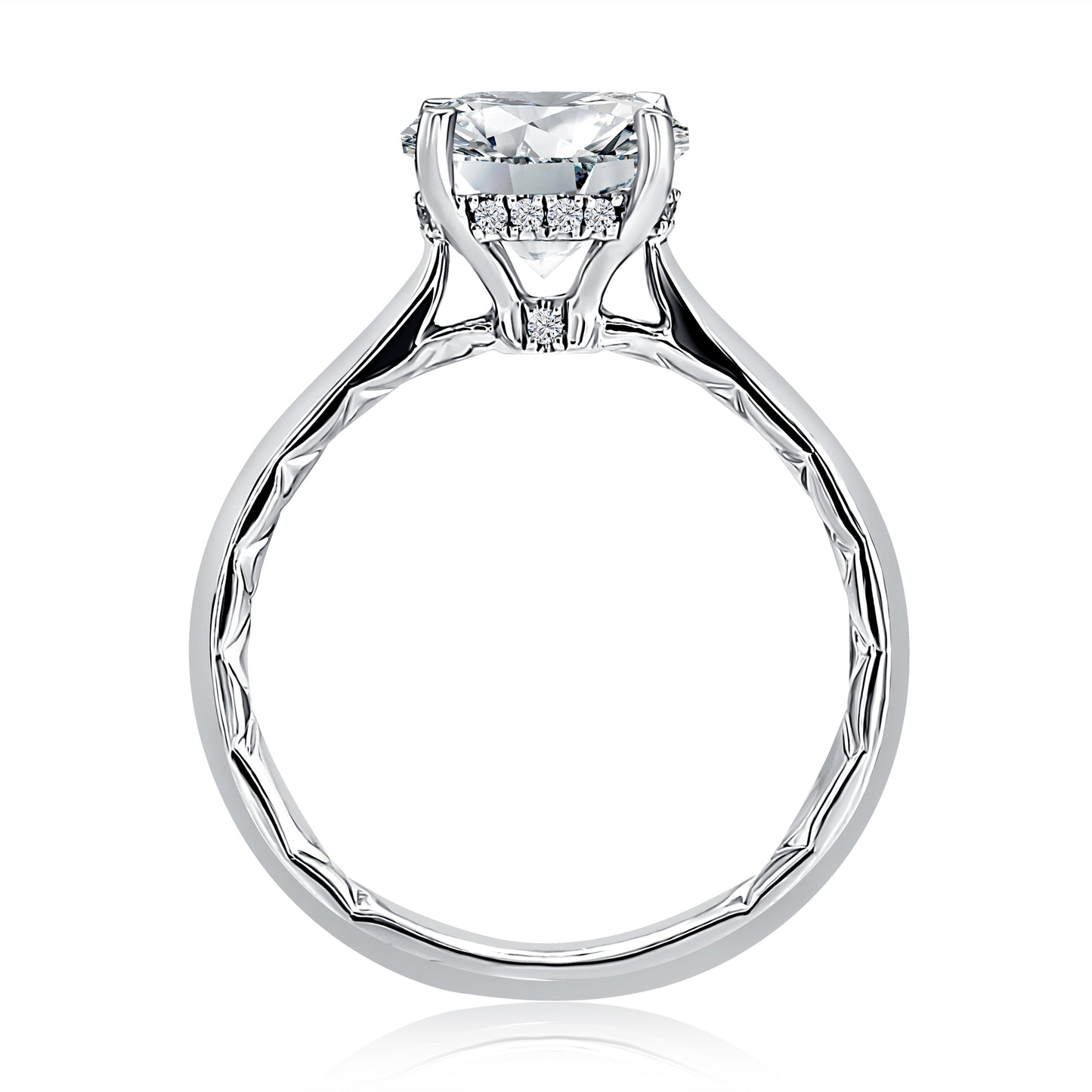 Round Solitaire Engagement Ring
