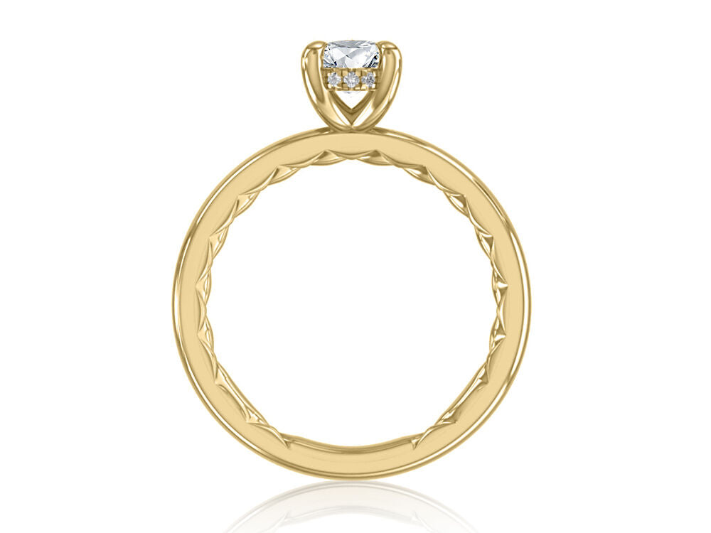 Oval Solitaire Engagement Ring