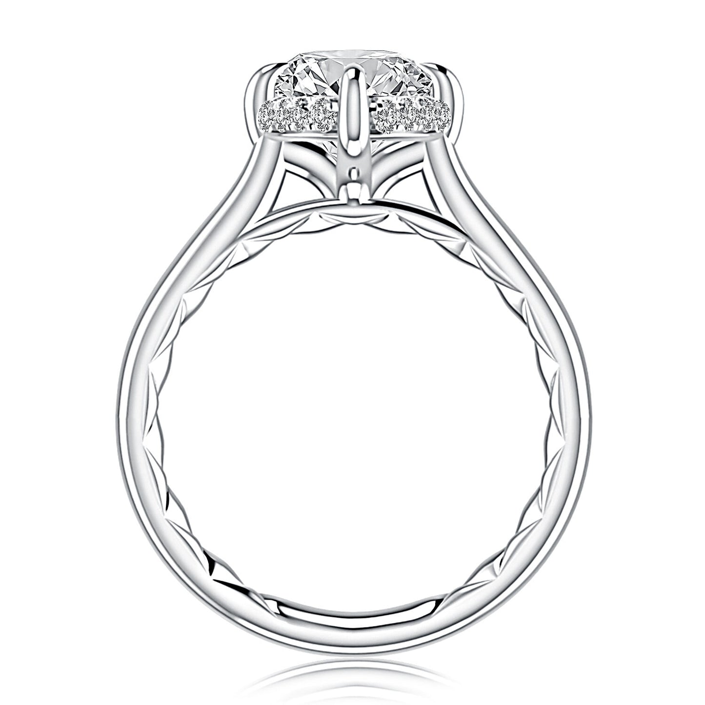 Oval Solitaire Engagement Ring