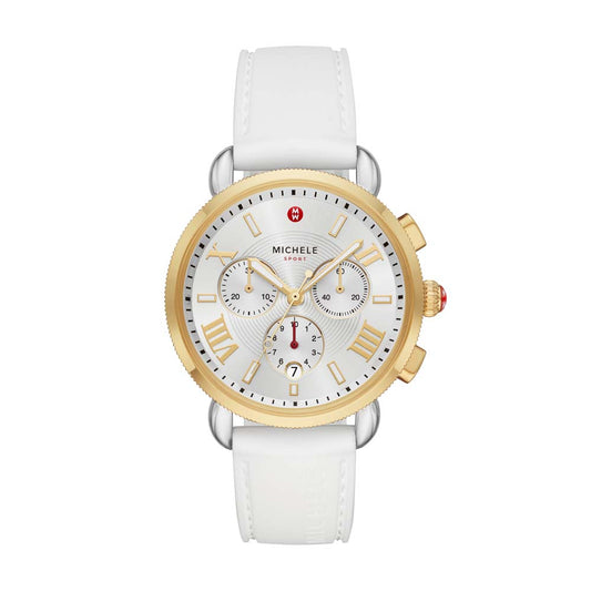 Sporty Sport Sail White Silicone Watch