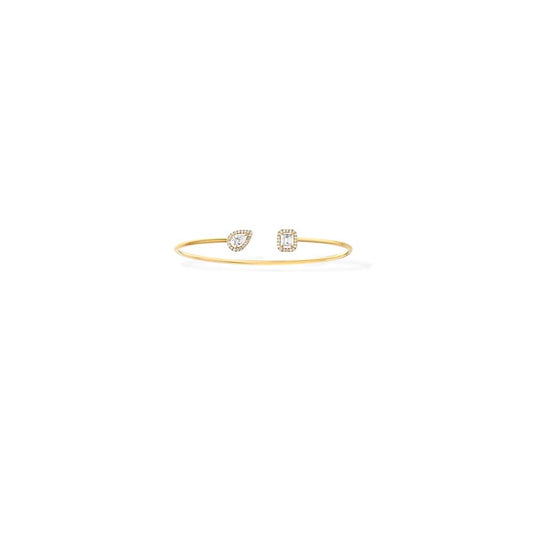 My Twin Toi & Moi thin bangle 0,15ct