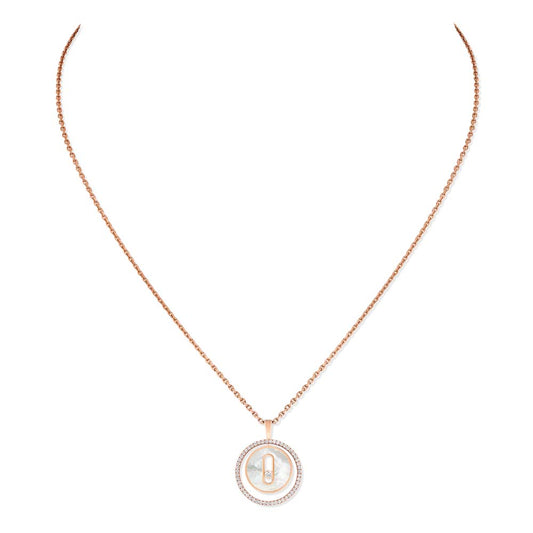 White Mother-of-Pearl Lucky Move PM Necklace