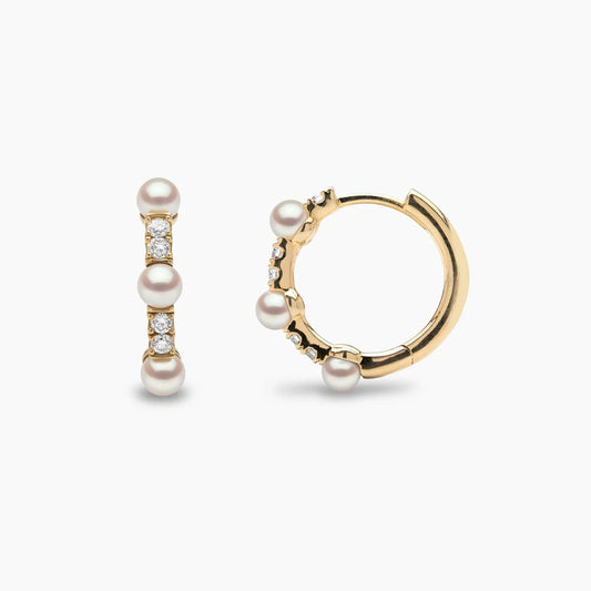 18k Yellow Gold Hoops