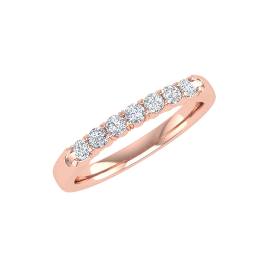 18kt Rose Gold Wedding Band