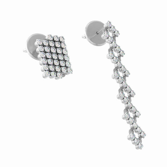 18k White Gold Earrings