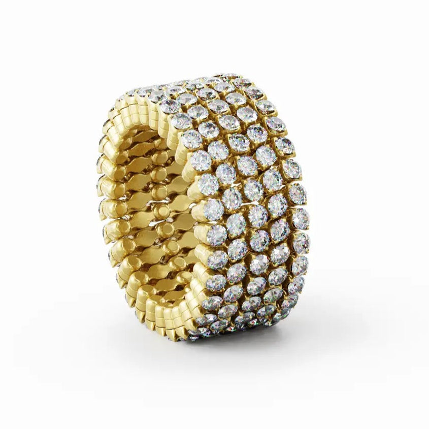 18k Yellow Gold Ring to Bracelet