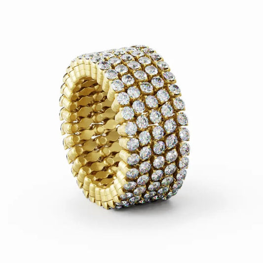 18k Yellow Gold Ring to Bracelet