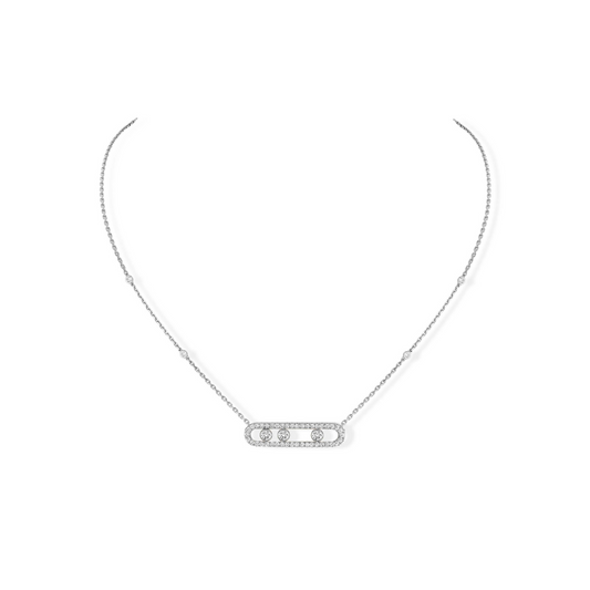 Move Pave Necklace