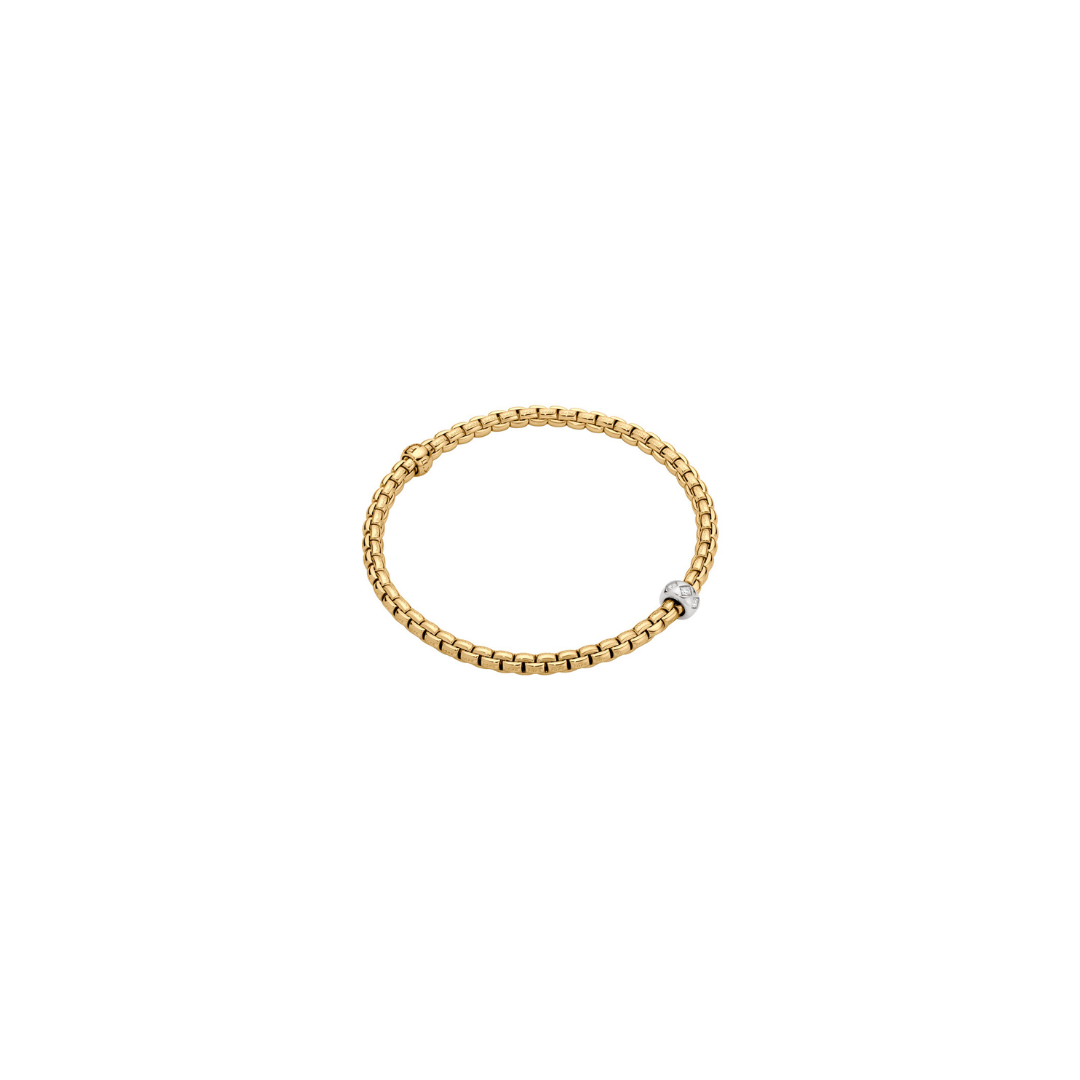 18k Yellow Gold Diamond Bracelet