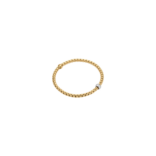 18k Yellow Gold Diamond Bracelet