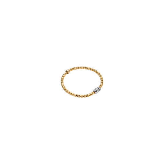 18k Yellow Gold Diamond Bracelet