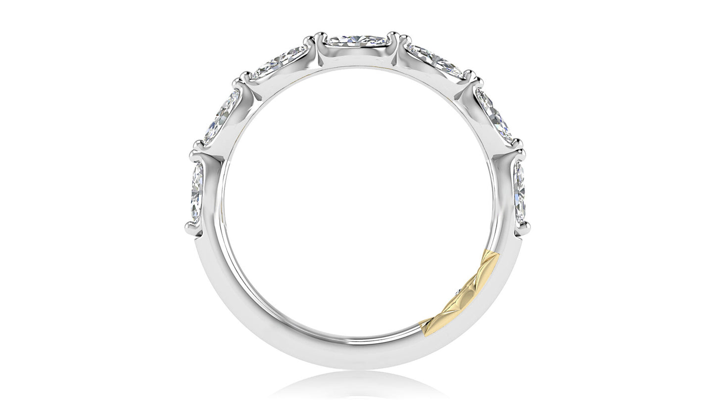 Marquise Shaped Diamond Ring