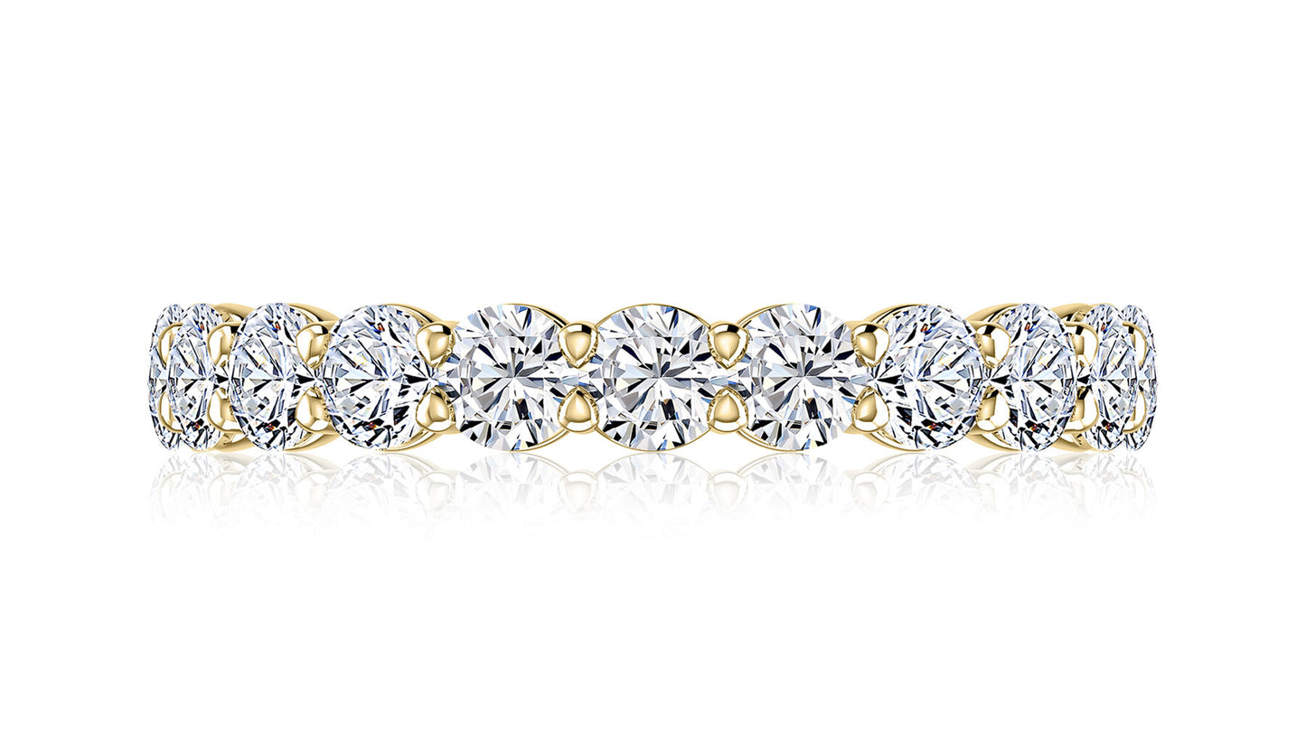 Ladies Yellow Gold Wedding Band