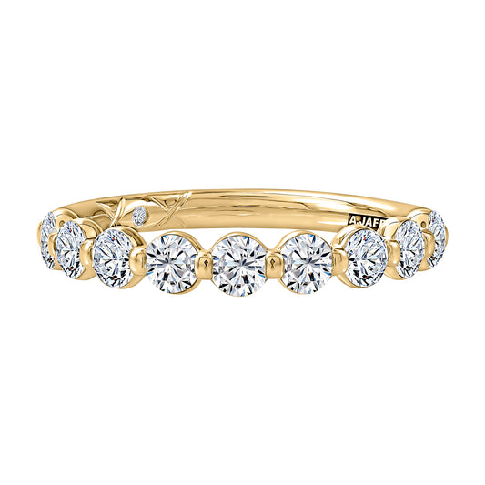 Ladies Yellow Gold Wedding Band