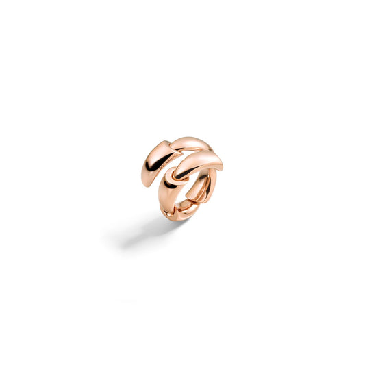 18k Rose Gold Wrap Around Calla Ring