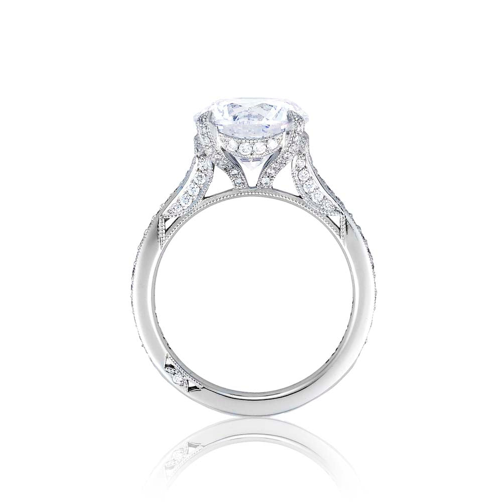 Platinum Cathedral Diamond RoyalT Engagement Ring