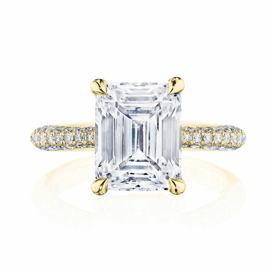 Founder's Collection Emerald CathedralEngagement Ring
