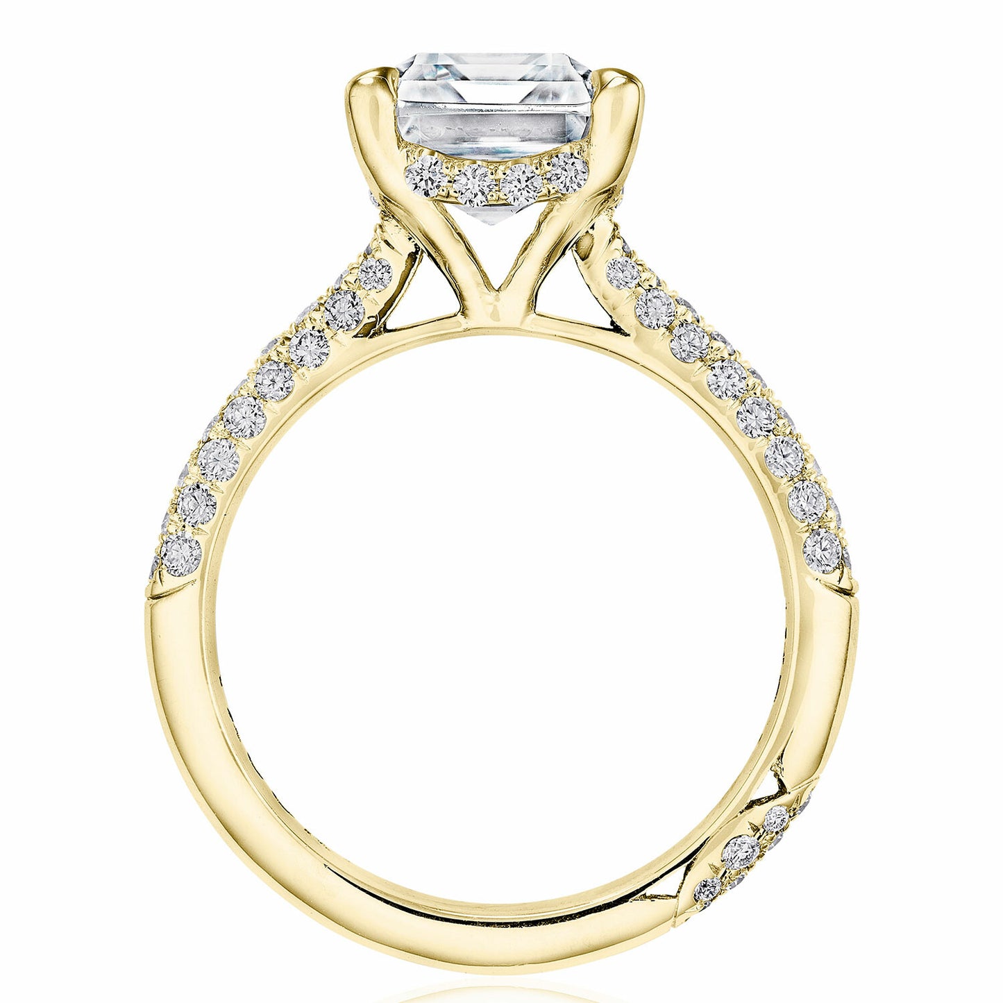 Founder's Collection Emerald CathedralEngagement Ring